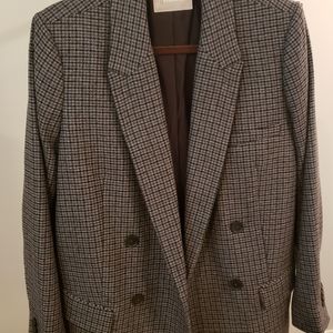 Everlane gray Double Breasted Blazer size 8